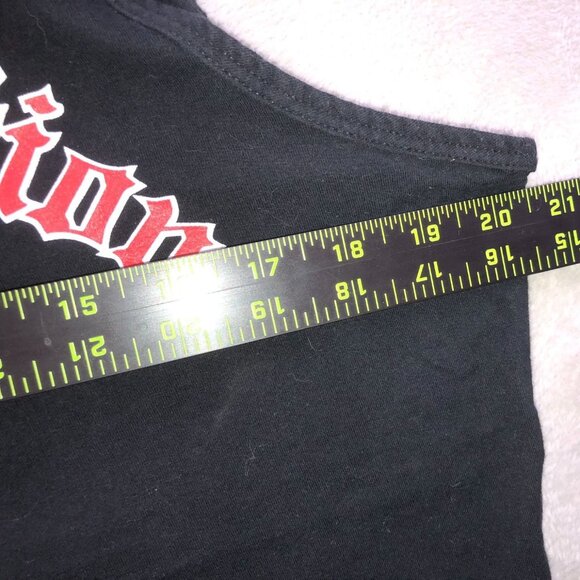 Social Distortion Mens Tank Top Small Black Graphic Top Skeleton Grunge Crew - Picture 3 of 6